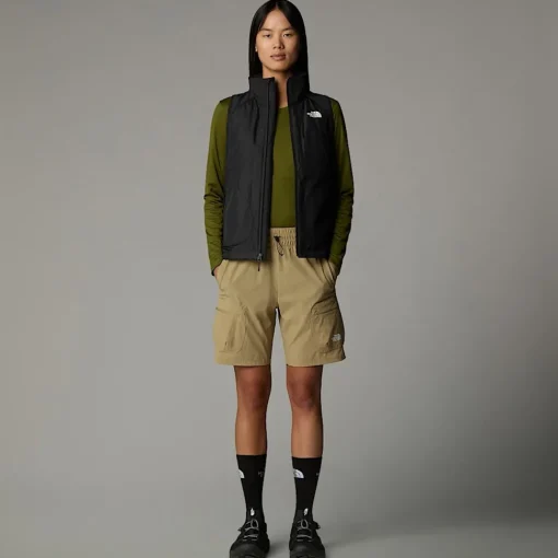 Cheap The North Face Short Repliable Pour Femme Kelp Tan