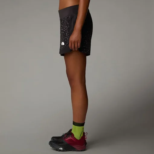 Shop The North Face Short Sunriser 6,35 cm Pour Femme TNF Black-TNF Black Trail Reflective Print