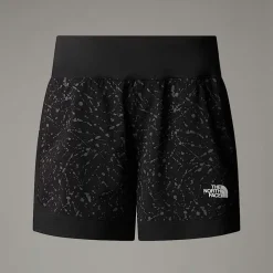 Shop The North Face Short Sunriser 6,35 cm Pour Femme TNF Black-TNF Black Trail Reflective Print