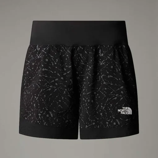 Shop The North Face Short Sunriser 6,35 cm Pour Femme TNF Black-TNF Black Trail Reflective Print