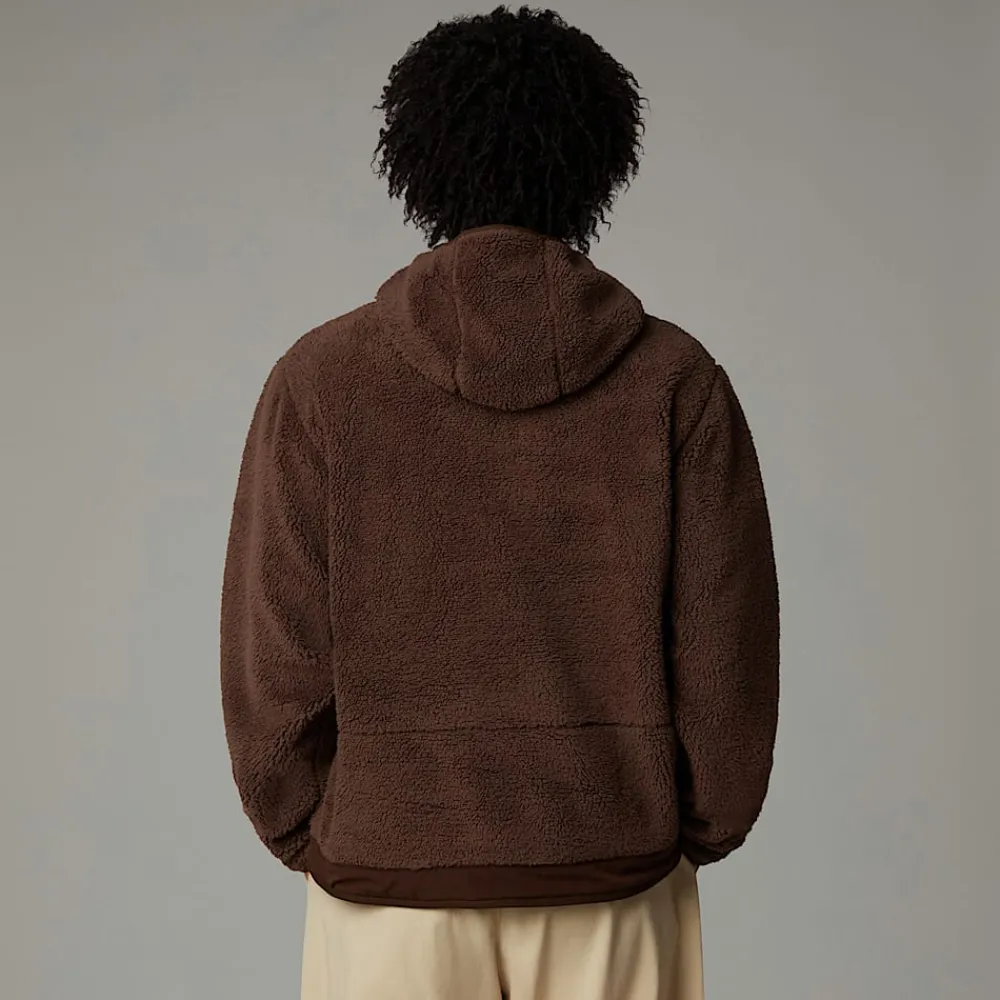 New The North Face Sweat à Capuche En Polaire Campshire Pour Homme Smokey Brown-Demitasse Brown