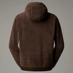 New The North Face Sweat à Capuche En Polaire Campshire Pour Homme Smokey Brown-Demitasse Brown