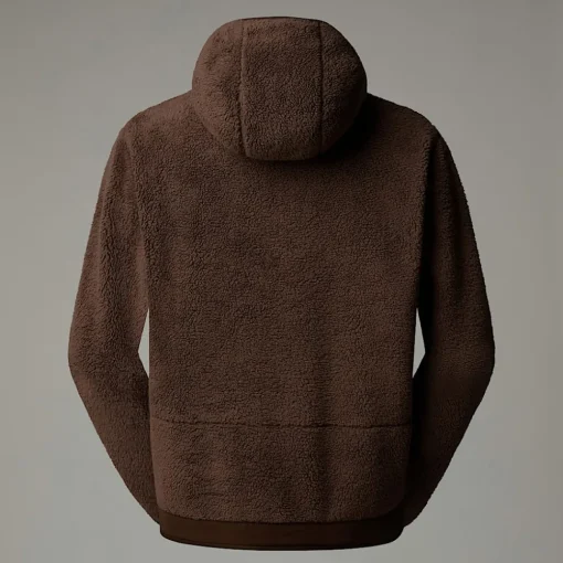 New The North Face Sweat à Capuche En Polaire Campshire Pour Homme Smokey Brown-Demitasse Brown