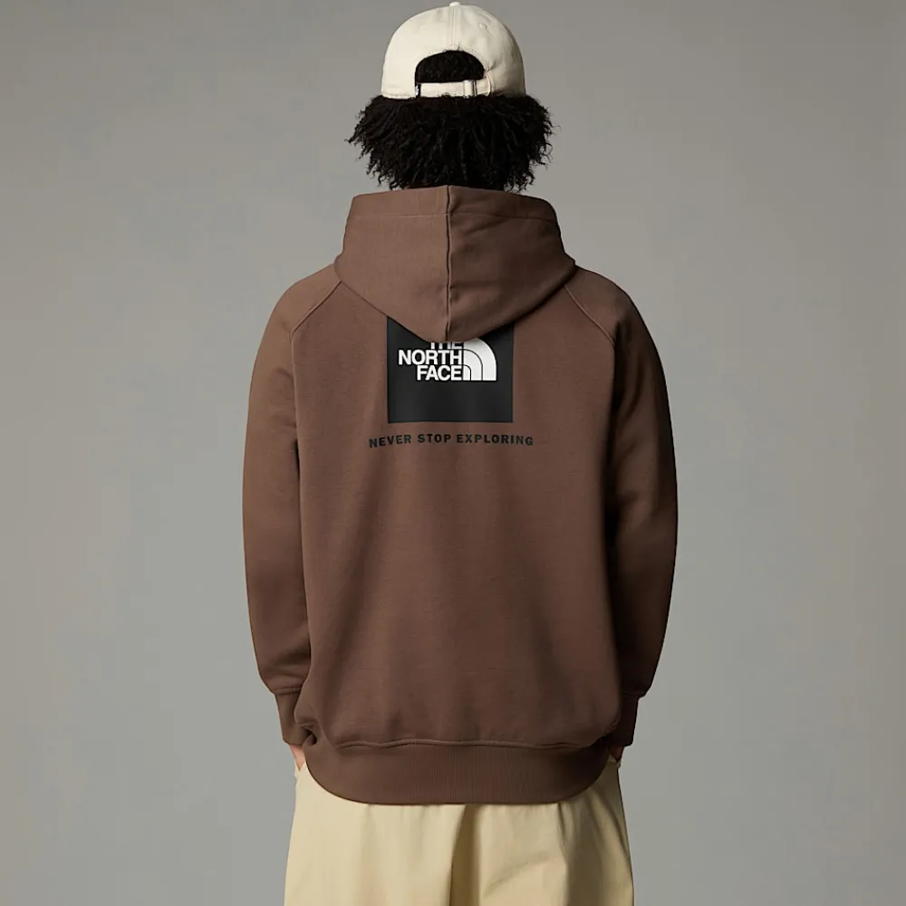 Outlet The North Face Sweat à Capuche Et Manches Raglan Redbox Pour Homme Smokey Brown