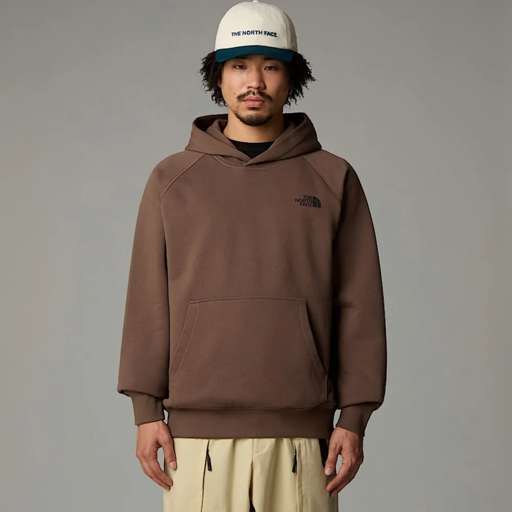Outlet The North Face Sweat à Capuche Et Manches Raglan Redbox Pour Homme Smokey Brown