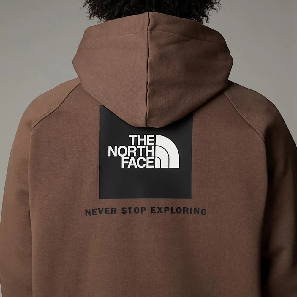Outlet The North Face Sweat à Capuche Et Manches Raglan Redbox Pour Homme Smokey Brown