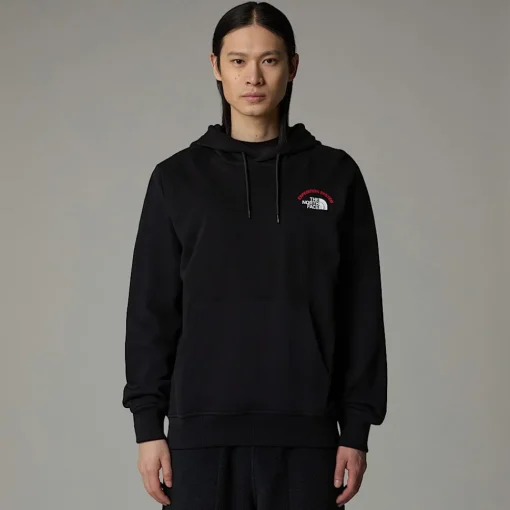 Flash Sale The North Face Sweat à Capuche Expedition System Graphic Pour Homme TNF Black