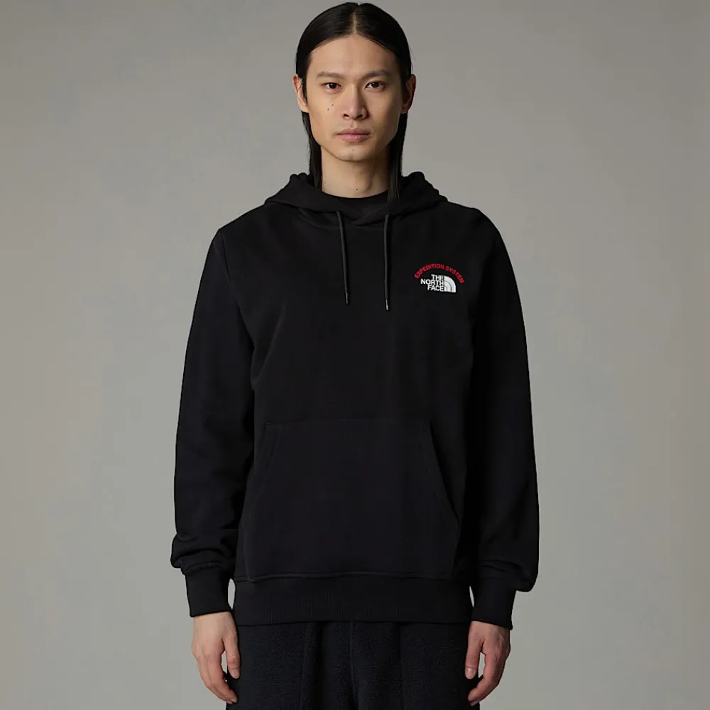 Flash Sale The North Face Sweat à Capuche Expedition System Graphic Pour Homme TNF Black