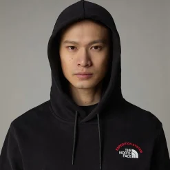 Flash Sale The North Face Sweat à Capuche Expedition System Graphic Pour Homme TNF Black