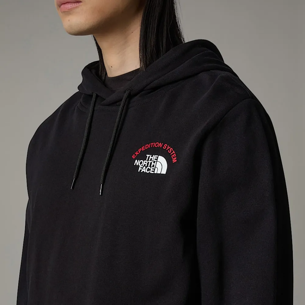 Flash Sale The North Face Sweat à Capuche Expedition System Graphic Pour Homme TNF Black