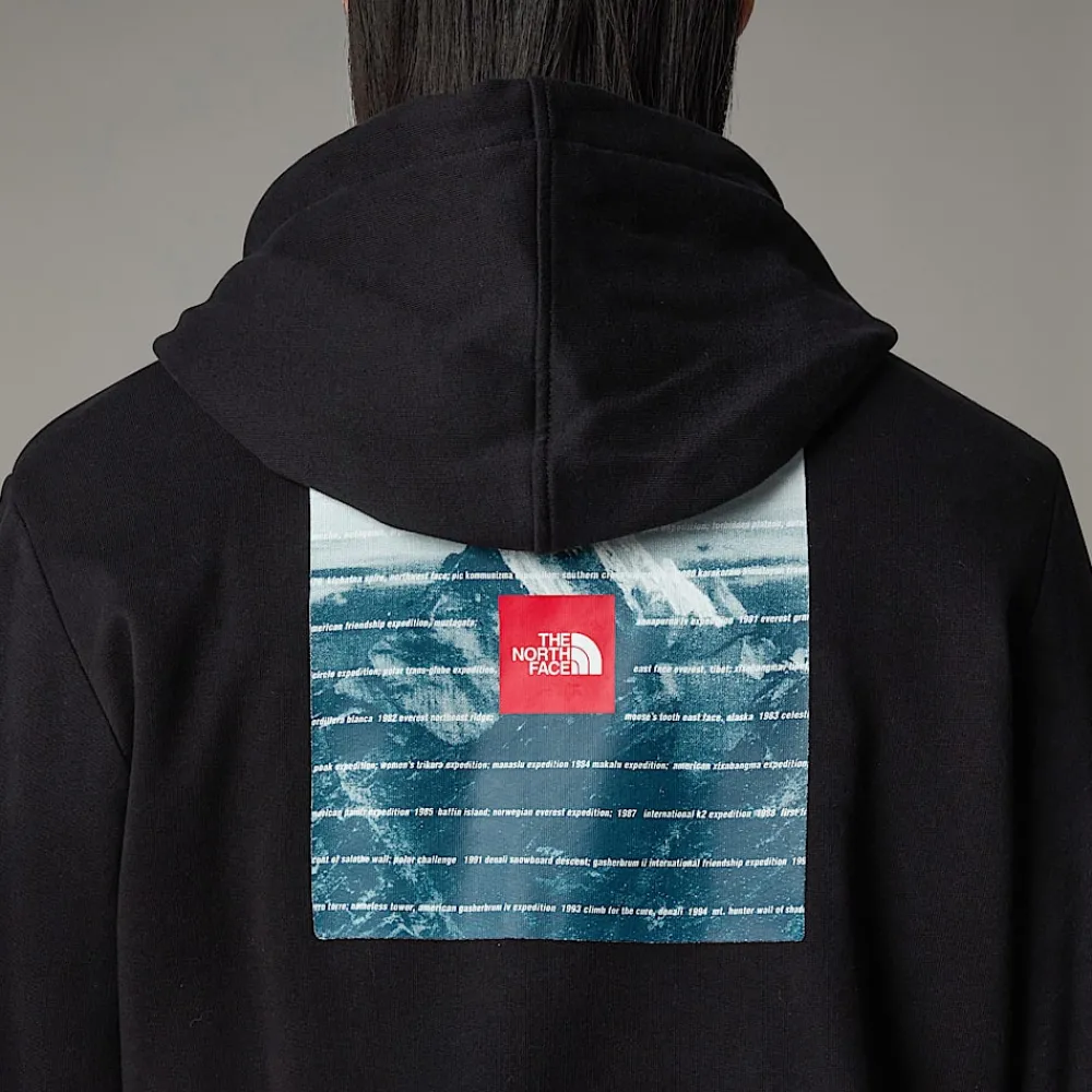 Flash Sale The North Face Sweat à Capuche Expedition System Graphic Pour Homme TNF Black