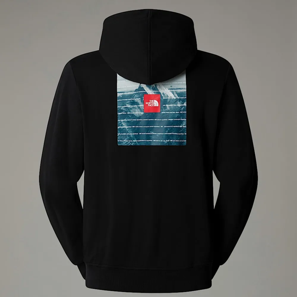 Flash Sale The North Face Sweat à Capuche Expedition System Graphic Pour Homme TNF Black