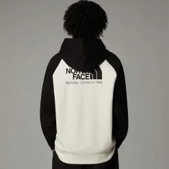 Fashion The North Face Sweat à Capuche Heritage Pour Homme White Dune-TNF Black
