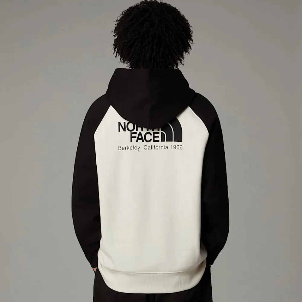 Fashion The North Face Sweat à Capuche Heritage Pour Homme White Dune-TNF Black