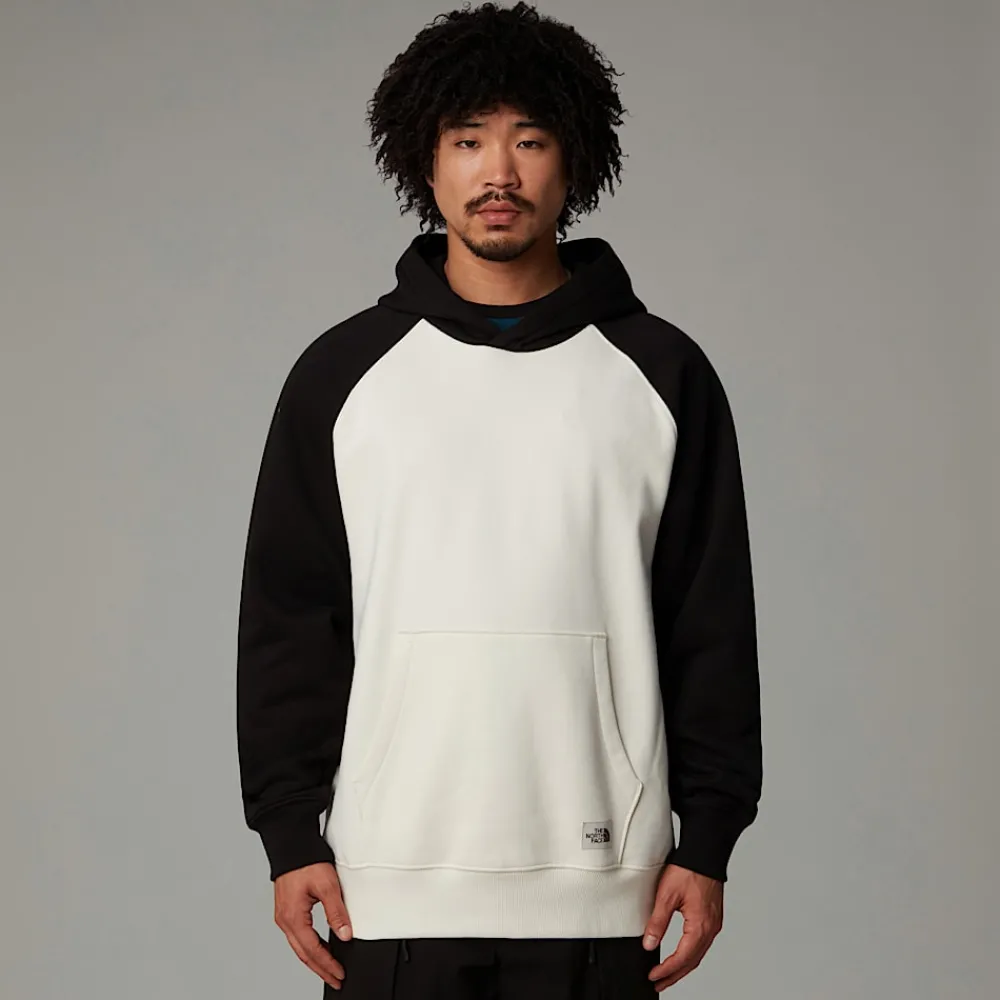 Fashion The North Face Sweat à Capuche Heritage Pour Homme White Dune-TNF Black