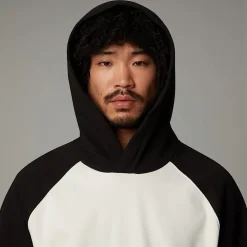 Fashion The North Face Sweat à Capuche Heritage Pour Homme White Dune-TNF Black