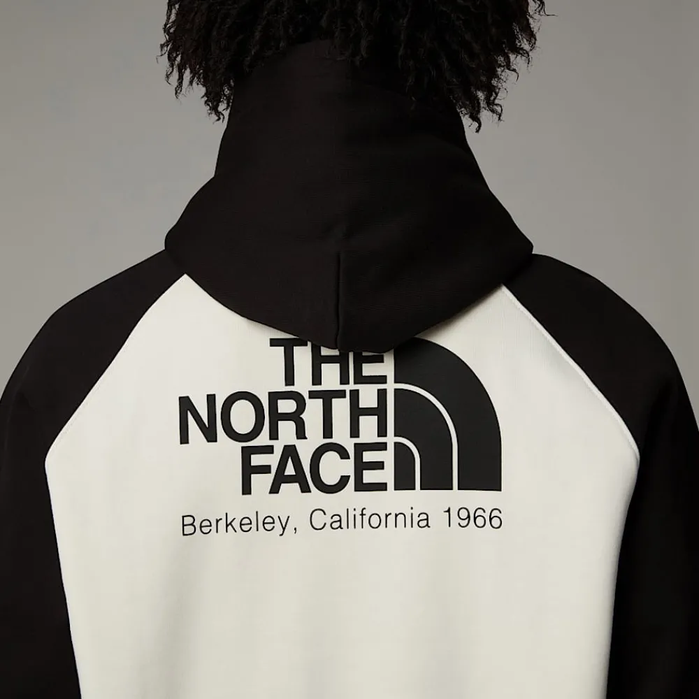 Fashion The North Face Sweat à Capuche Heritage Pour Homme White Dune-TNF Black
