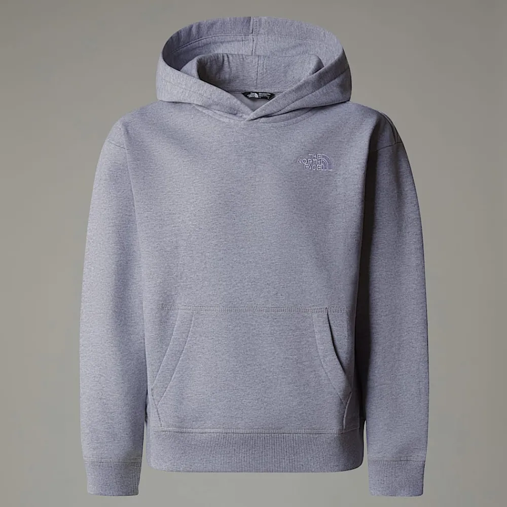 Discount The North Face Sweat à Capuche Oversize Essential Pour Enfant TNF Light Grey Heather