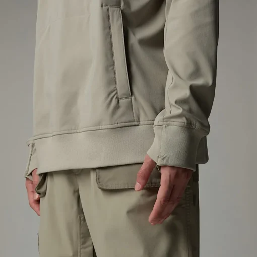 Outlet The North Face Sweat à Capuche Tekno Logo Pour Homme Clay Grey