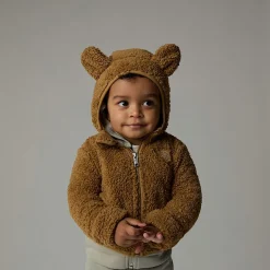 Cheap The North Face Sweat à Capuche Zippé Campshire Pour Bébé UTILITY BROWN