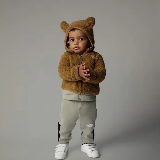 Cheap The North Face Sweat à Capuche Zippé Campshire Pour Bébé UTILITY BROWN