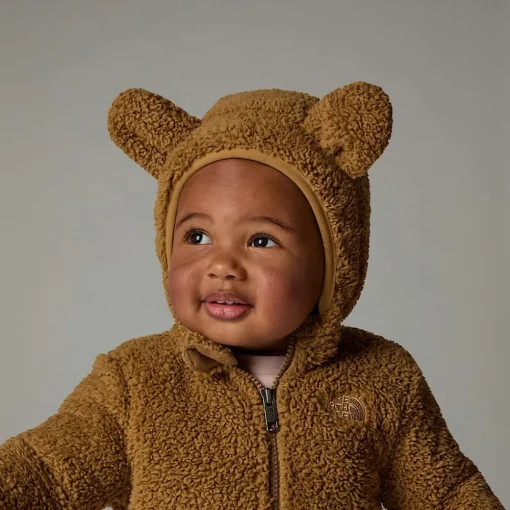 Cheap The North Face Sweat à Capuche Zippé Campshire Pour Bébé UTILITY BROWN
