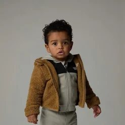 Cheap The North Face Sweat à Capuche Zippé Campshire Pour Bébé UTILITY BROWN