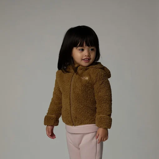 Cheap The North Face Sweat à Capuche Zippé Campshire Pour Bébé UTILITY BROWN