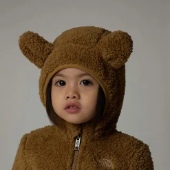 Cheap The North Face Sweat à Capuche Zippé Campshire Pour Bébé UTILITY BROWN