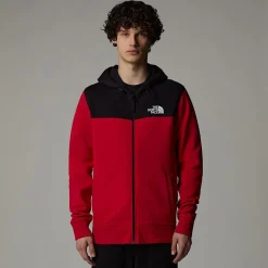 Shop The North Face Sweat à Capuche Zippé Icons Pour Homme TNF Red-TNF Black