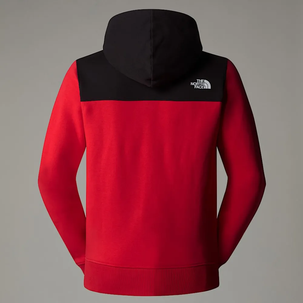 Shop The North Face Sweat à Capuche Zippé Icons Pour Homme TNF Red-TNF Black