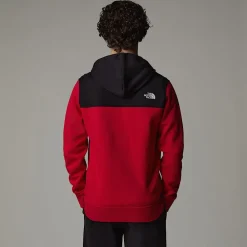 Shop The North Face Sweat à Capuche Zippé Icons Pour Homme TNF Red-TNF Black