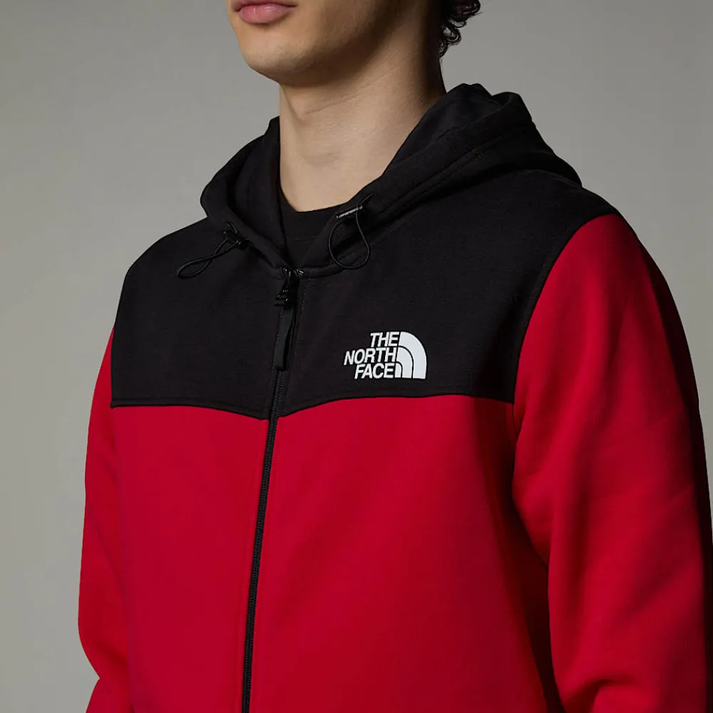 Shop The North Face Sweat à Capuche Zippé Icons Pour Homme TNF Red-TNF Black