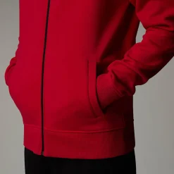 Shop The North Face Sweat à Capuche Zippé Icons Pour Homme TNF Red-TNF Black
