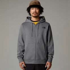 Sale The North Face Sweat à Capuche Zippé Simple Dome Pour Homme TNF Medium Grey Heather