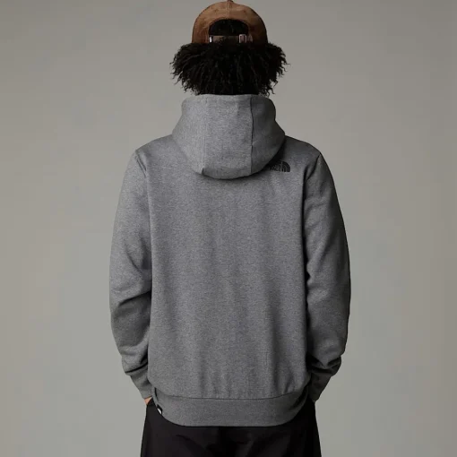 Sale The North Face Sweat à Capuche Zippé Simple Dome Pour Homme TNF Medium Grey Heather