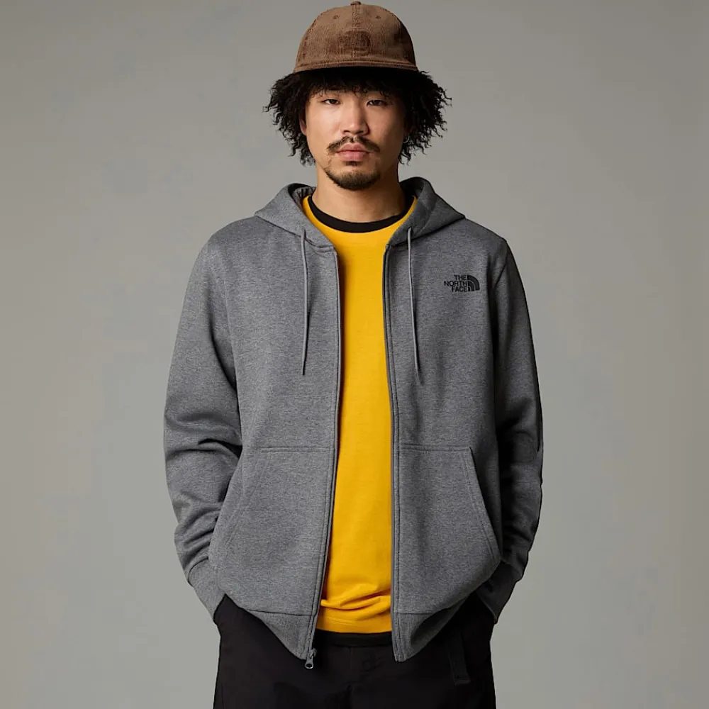 Sale The North Face Sweat à Capuche Zippé Simple Dome Pour Homme TNF Medium Grey Heather