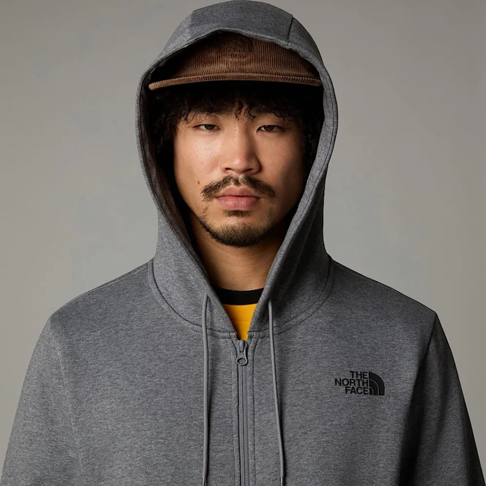 Sale The North Face Sweat à Capuche Zippé Simple Dome Pour Homme TNF Medium Grey Heather