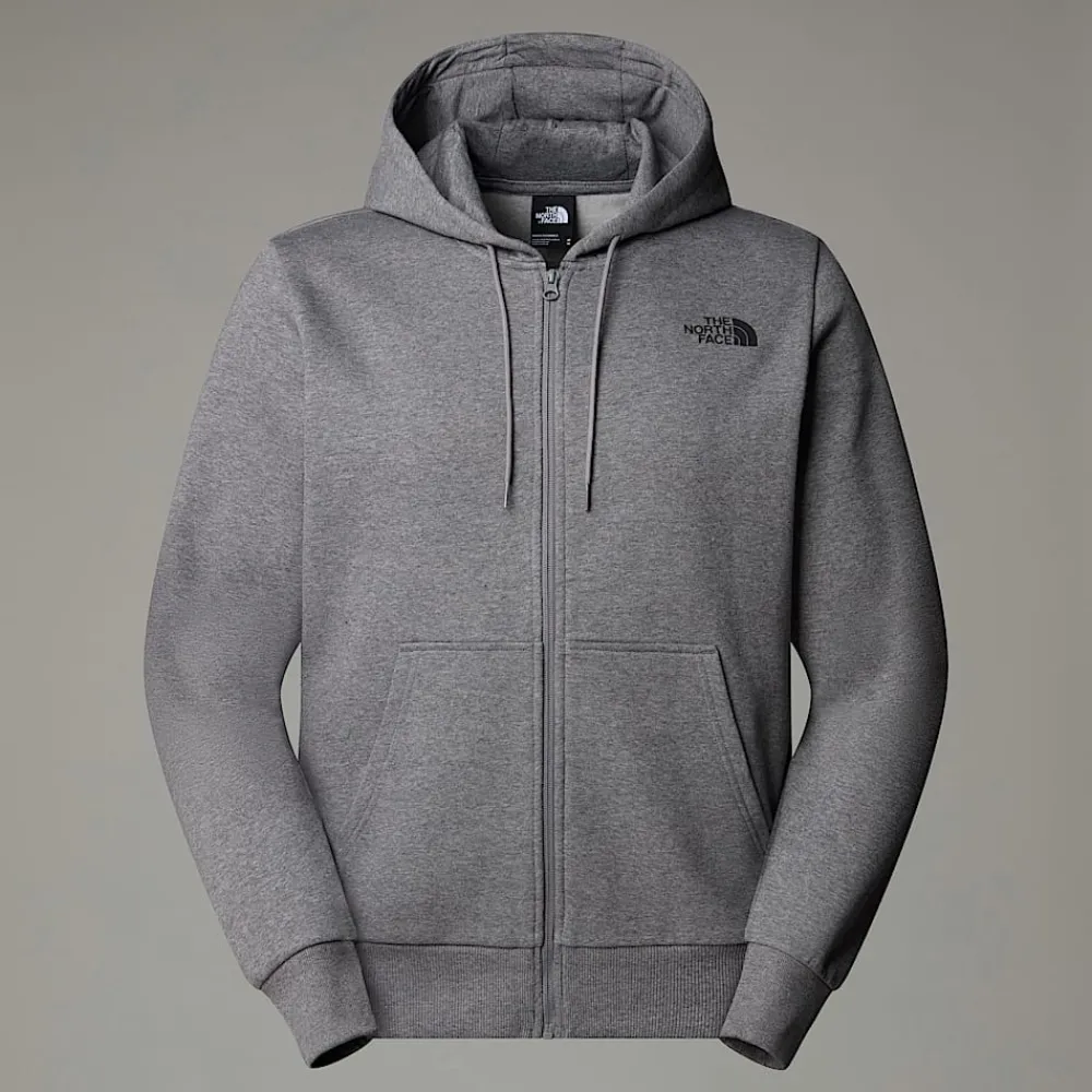 Sale The North Face Sweat à Capuche Zippé Simple Dome Pour Homme TNF Medium Grey Heather