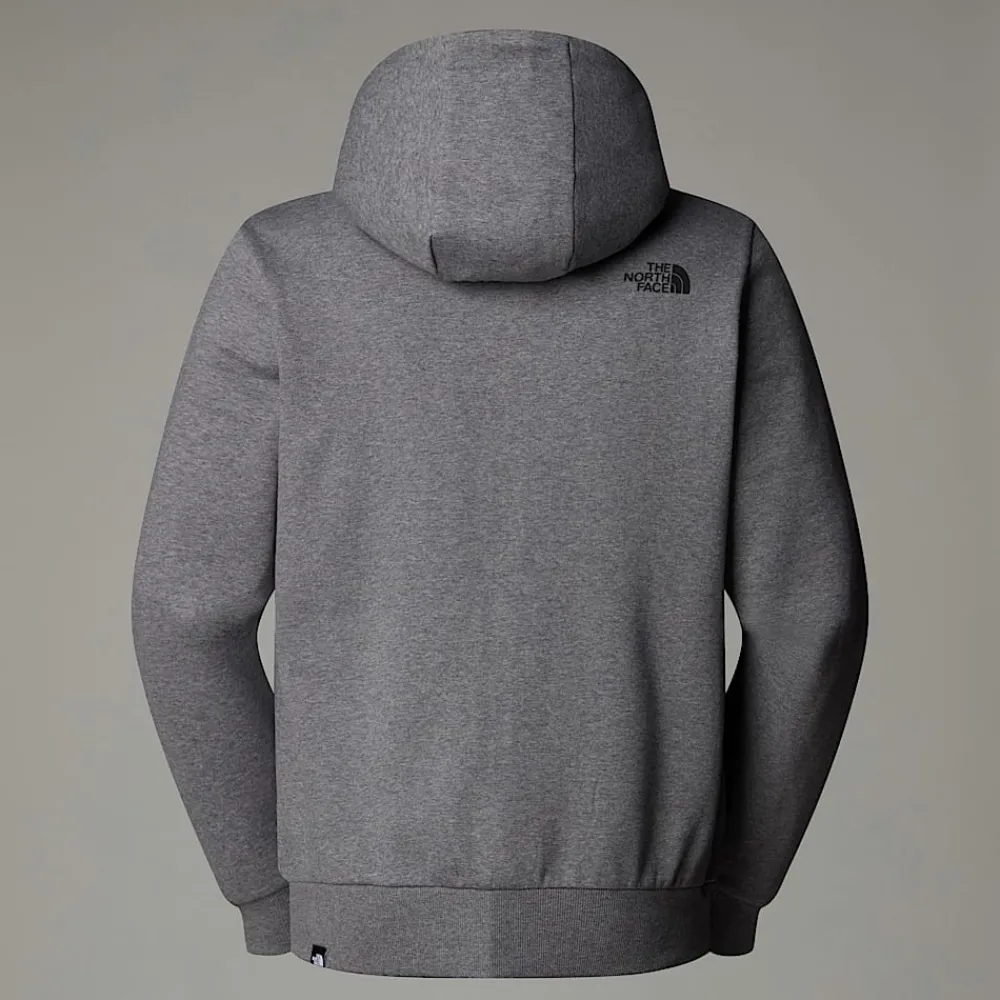 Sale The North Face Sweat à Capuche Zippé Simple Dome Pour Homme TNF Medium Grey Heather