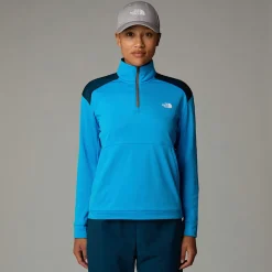 Online The North Face Sweat à Col Zippé Kikash Pour Femme Belay Blue