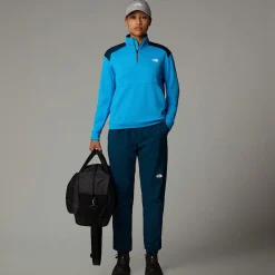 Online The North Face Sweat à Col Zippé Kikash Pour Femme Belay Blue