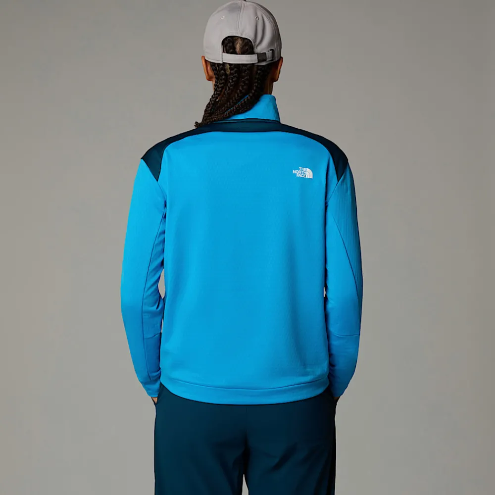 Online The North Face Sweat à Col Zippé Kikash Pour Femme Belay Blue