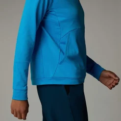 Online The North Face Sweat à Col Zippé Kikash Pour Femme Belay Blue