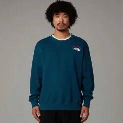 Sale The North Face Sweat Anniversary Pour Homme Midnight Petrol