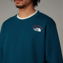 Sale The North Face Sweat Anniversary Pour Homme Midnight Petrol