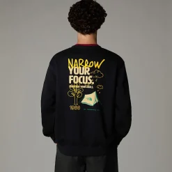Sale The North Face Sweat Décontracté Outdoor Multi Graphic Pour Homme TNF Black-Khaki Stone