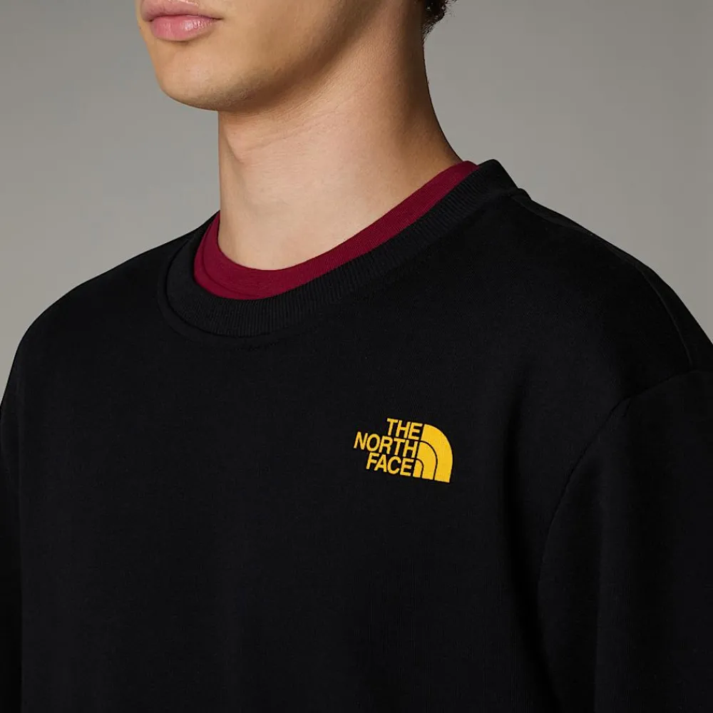 Sale The North Face Sweat Décontracté Outdoor Multi Graphic Pour Homme TNF Black-Khaki Stone