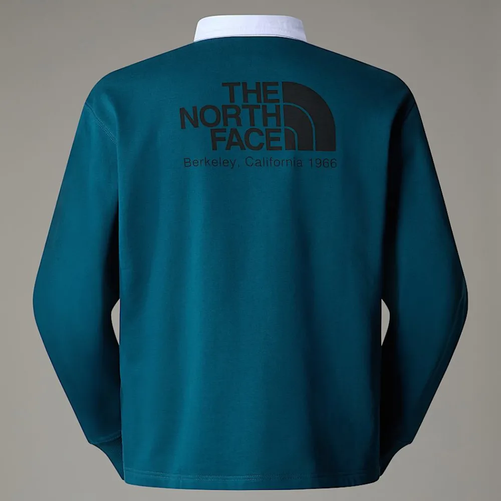 Discount The North Face Sweat Heritage Rugby Pour Homme Midnight Petrol