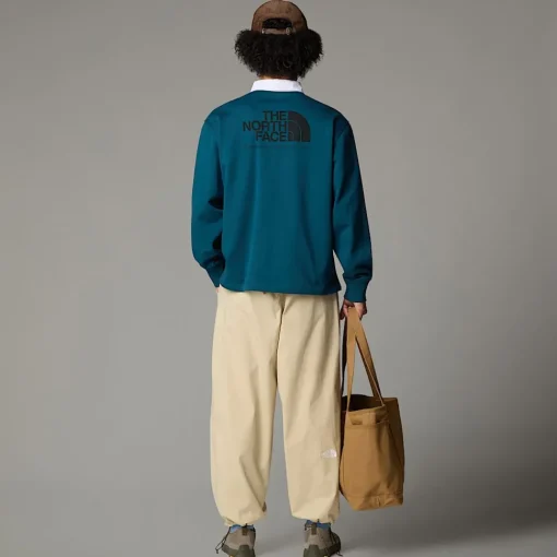 Discount The North Face Sweat Heritage Rugby Pour Homme Midnight Petrol